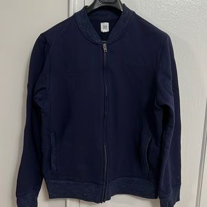 Gap Men’s Bomber Fleece Zip Sweatshirt